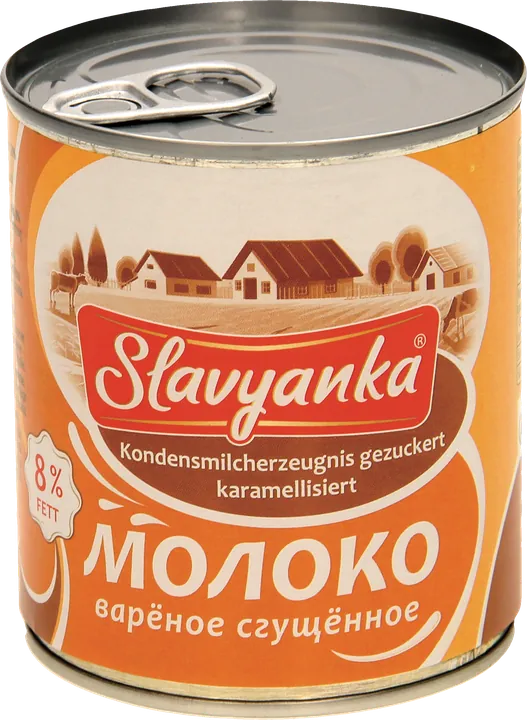 Slavyanka Kondensmilcherzeugnis gezuckert karamellisiert