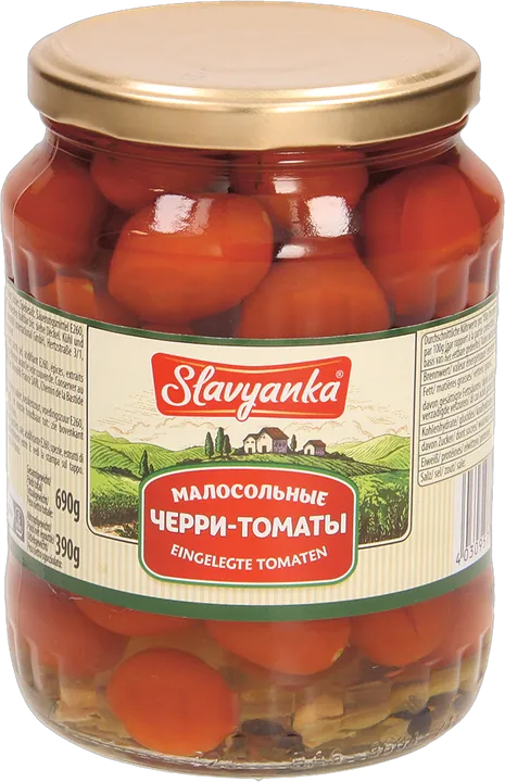 Slavyanka Eingelegte Tomaten